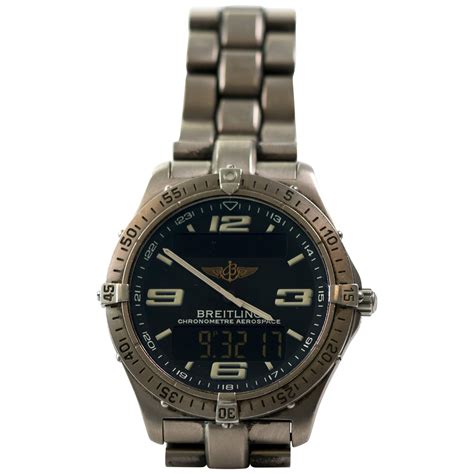 breitling professional titanium ii bracelet|breitling titanium aerospace watches for.